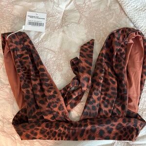 Monday swimwear, jaguar top